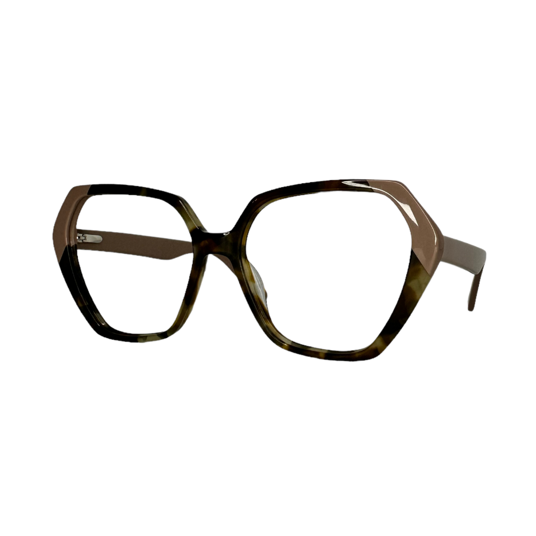 Óculos Feminino Acetato Mesclado Detalhe Nude SUFH0002 C1 53