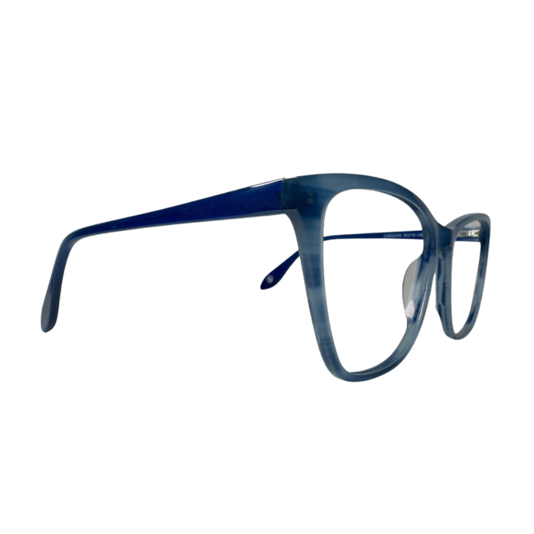 Blue Acetate Glasses with Dark Blue SUCOBS2006 C3 55
