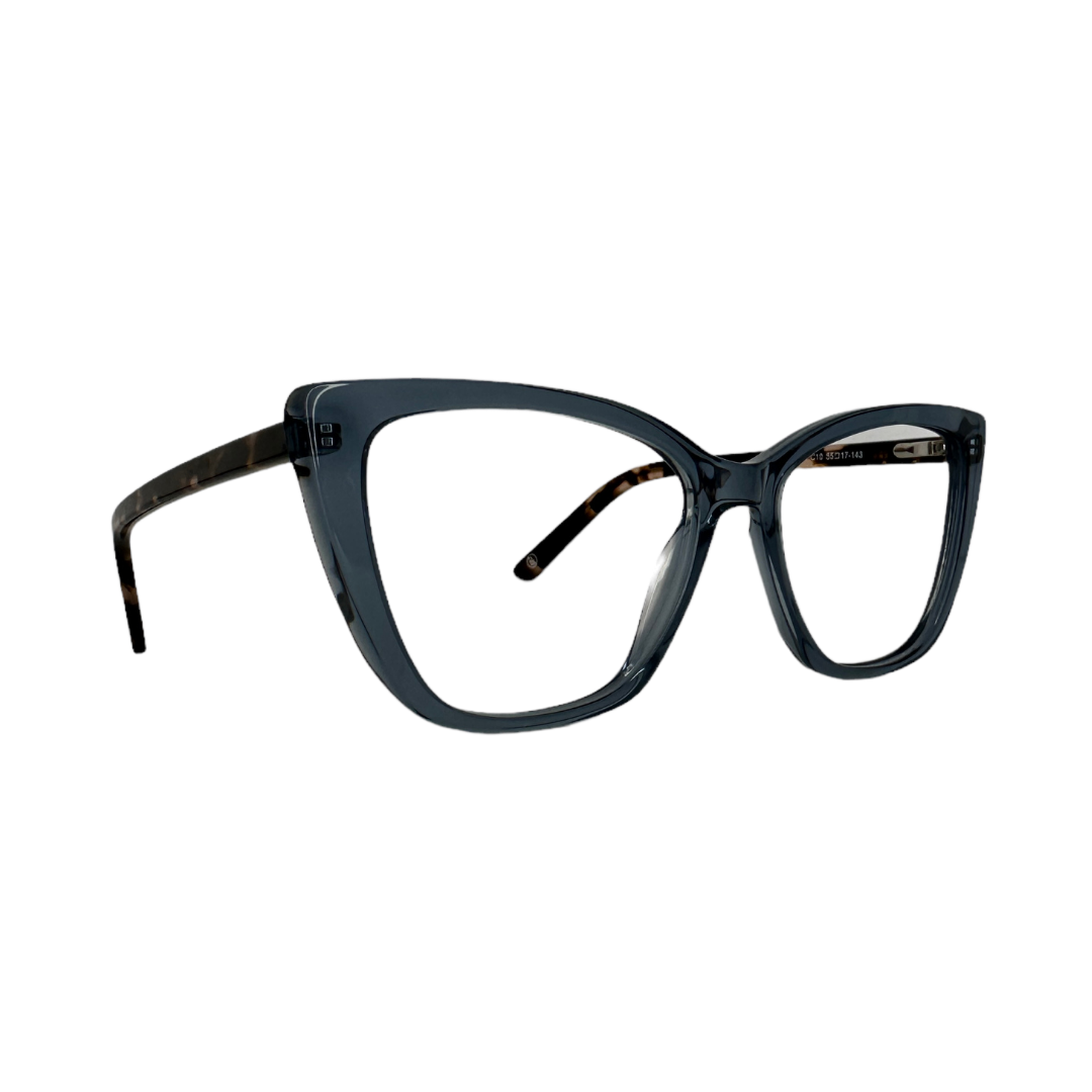 Oculos Feminino Acetato Preto Haste Preta SUBW3110 C4 53