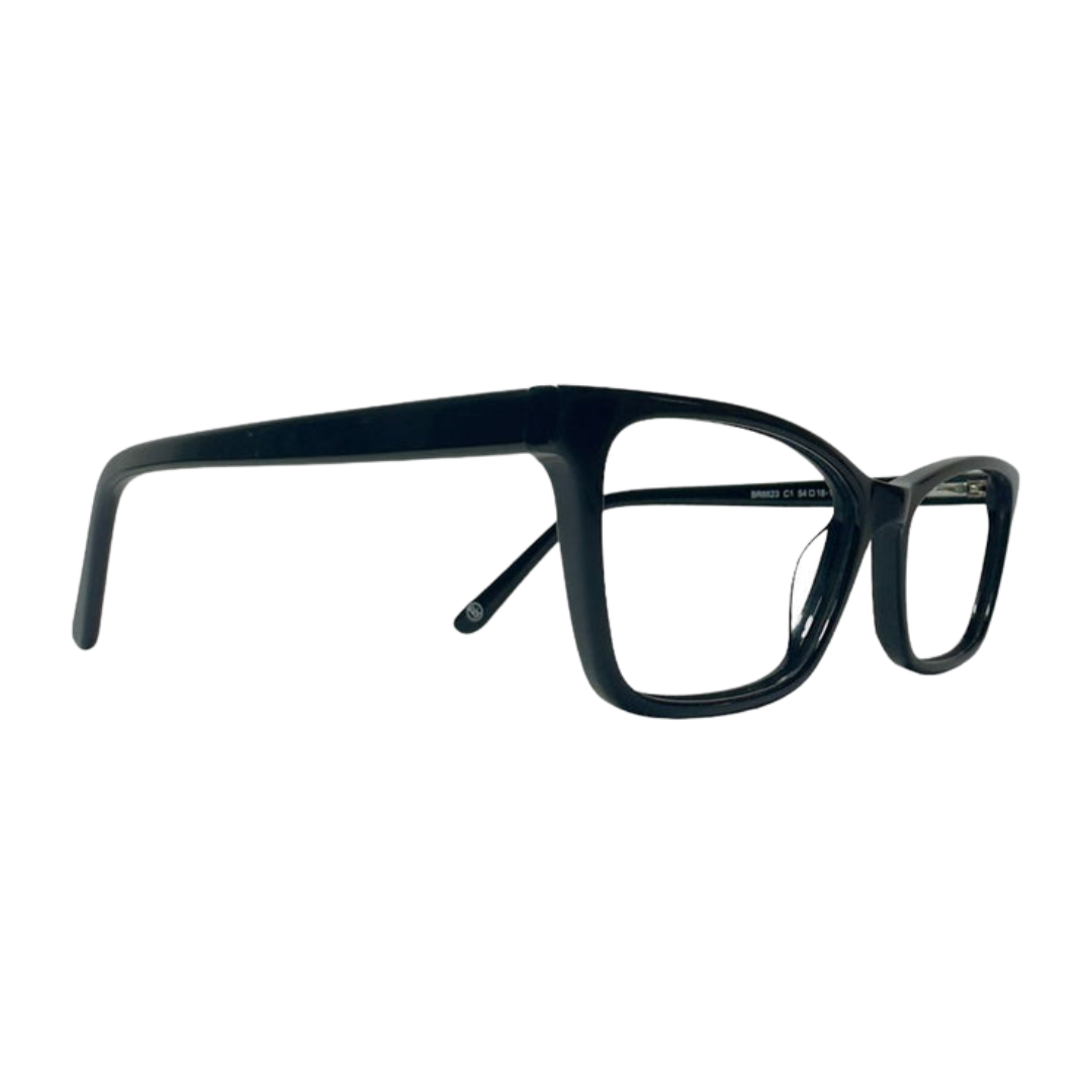 Óculos Acetato Preto Brilhoso SUBR6623 C1 54 