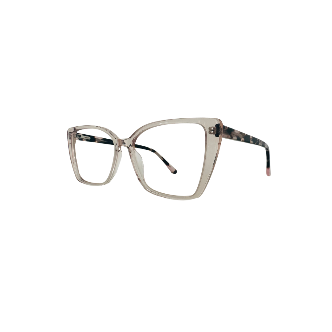 FEMALE PRESCRIPTION GLASSES - PINK AND TORTOISE ACETATE SUBR6622 C3