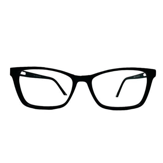 Glossy Black Acetate Glasses SUBR6623 C1 54