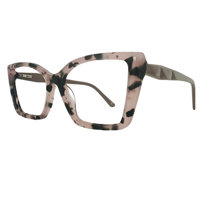 PRESCRIPTION GLASSES ANIMAL PRINT CETATE SUSL1667 C4 54